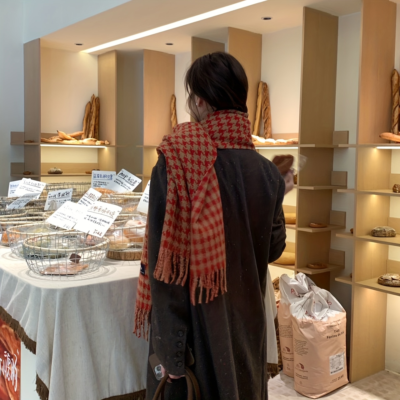 FANGSIGE Exquisite Hundred Tow - Wool Scarf Men recension och pris