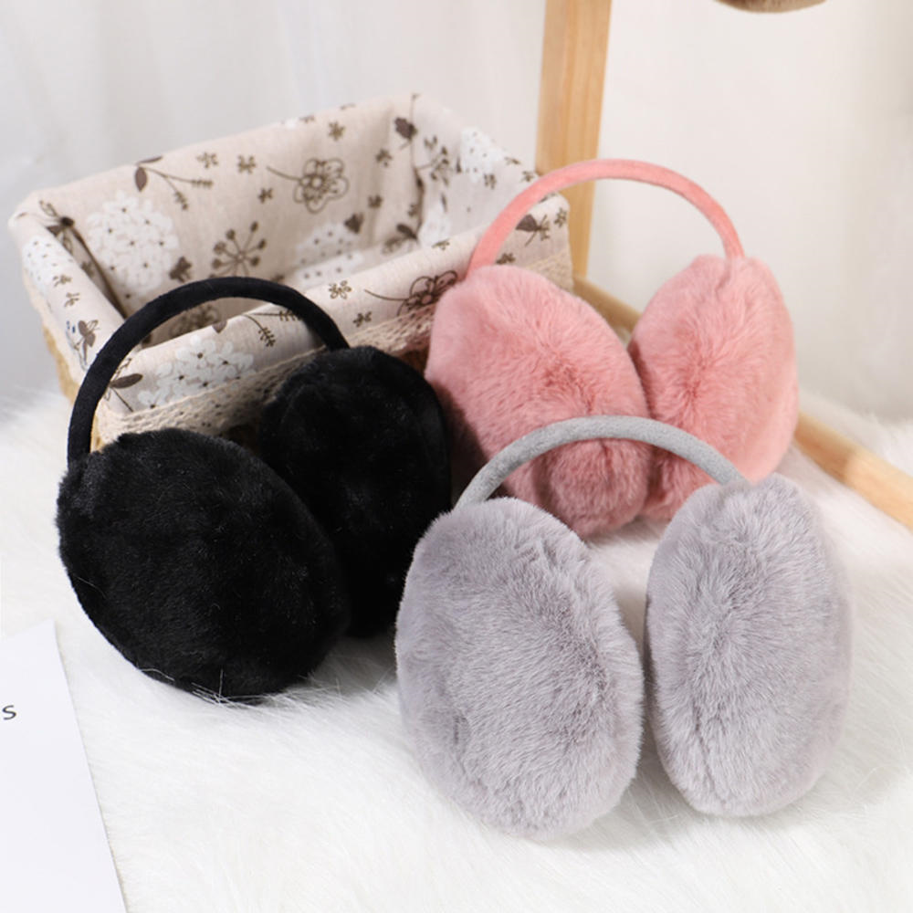 Winter Ear Muffs Fluffy Women  - Earmuffs Foldable recension och pris
