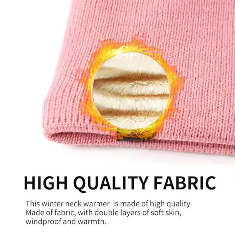 Winter Warm Knitted Neck Scarf - Wool Scarf Men recension och pris