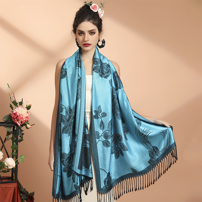 Tassel Blanket Design Thick Pa - Cashmere Pashmina Wrap recension och pris