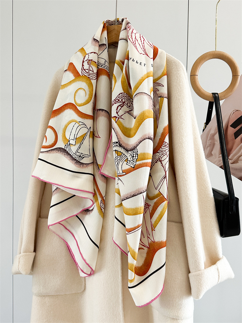 Double Faced 135CM Scarf Luxur - Cashmere Pashmina Wrap recension och pris