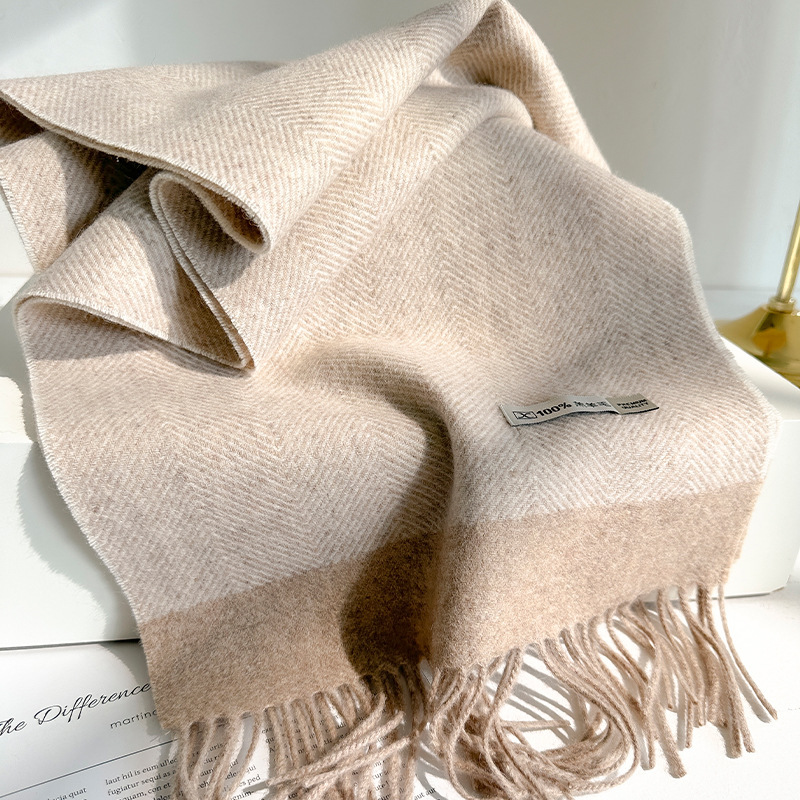 100% Pure Wool Scarf Women Men - Wool Scarf Men recension och pris